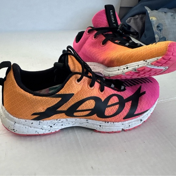 Zoot Vibrant Pink and Orange Athletic Shoes - Picture 1 of 10
